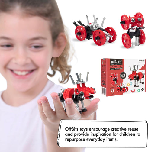 Set: 6+, Sets The Off Bits Erector Animal Mini STEM Toys for Kids Toy Building with Nuts & Bolts, STEM Building Toys