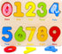 Aile Wooden Preschool Learning Number Puzzles Toys for Kids Age 2-4, Educational Toys
