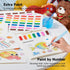 25 2 Set, Shuttle Art Paint with Water Coloring Book for Kids, Sea World Themed Pages with Brushes, Mess-Free