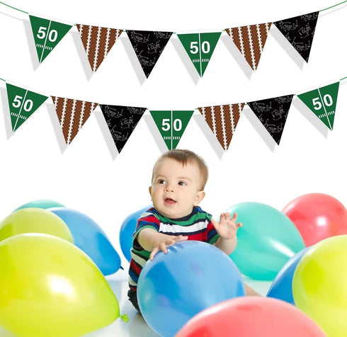 Football Banner, Game Day Banner, Tailgate Banner, Football Party Decoration for Home Parties, Weddings, Celebrations