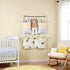 Yxinjy Bedside Hanging Bags Milk Bottle Bib-Storage Crib Organizer Baby Nappy-Dormitory Bed-Bunk Organizing Bag Nappy