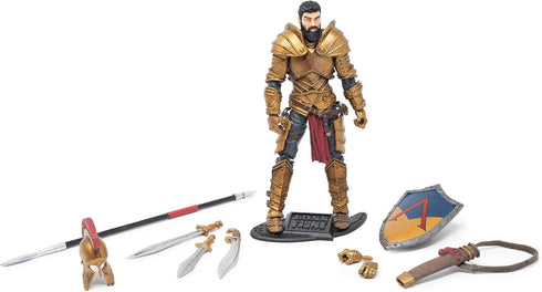 V3 1:18 Boss Fight Studio Vitruvian H.A.C.K.S. Fantasy Series - Leonidas Action Figure - Highly Articulated Collectible