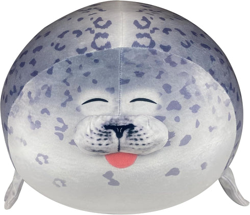 Pineapple Seal Plush Pillow, Giant Stuffed Animal Plushie, Stuffed Seal Plushy Squish