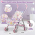 Set 3 4 5 6 7 12.5-inch 2 sets 17 Baby Doll with Stroller for Realistic Pretend Play for Year Old Toddler Girls Gifts.