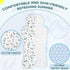 Pinkunn Gel Car Seat Cooler Pad - Breathable Ice Cooling Pad for Summer Chair, Stroller, Baby Dining Chair (Gray Star)