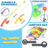 Goody King Magnetic Fishing Game, Pool Toys for Kids, Outdoor Indoor Carnival Party Water Bath Toy for Toddlers