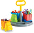 Learning Resources Create-a-Space Kiddy Center Trucks, 5 Pieces Kids Art Supplies Storage Caddy