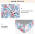 miaozhen 1 Pack 52x28 Cotton Baby Crib Sheets Soft Cute Cartoon Spring Wildflower Crib Mattress Sheet for Nursery Decor