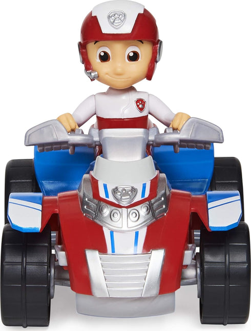 Paw Patrol Ryder’s Rescue ATV Vehicle with Collectible Figure for Kids Aged 3 and Up