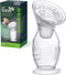 haakaa Gen.2 Plus Upgraded Manual Breast Pump, 5oz/150ml Multi-Ring ComfortCARE Sensitive Silicone