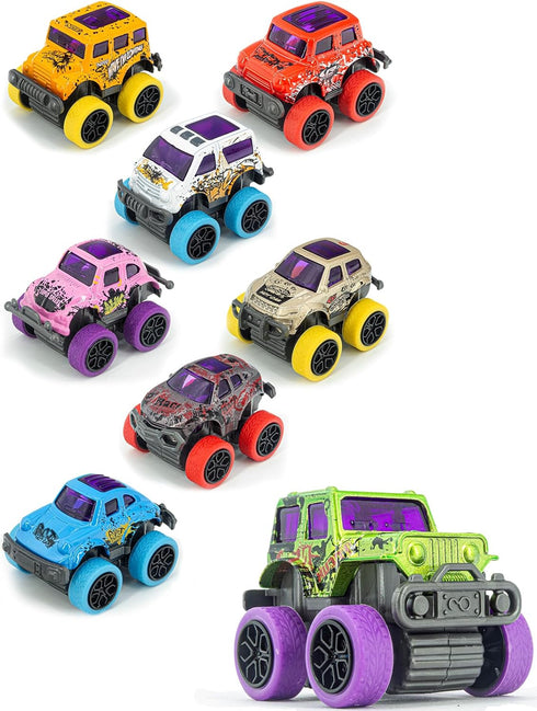 Monster Truck Christmas Stocking Stuffers for Boys Age 3-6 Pull Back Monster