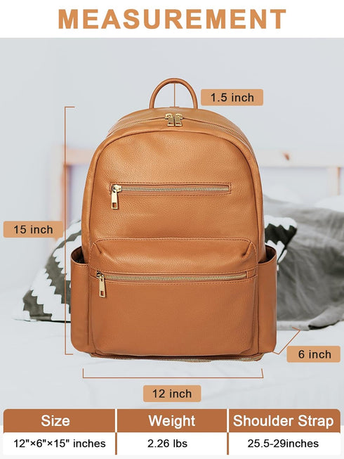 Backpack, 13 Backpack, 2 Backpack MOMINSIDE Diaper Bag Diaper Bags Baby Diaper Bag Pockets Leather Mini Baby Bag Breast