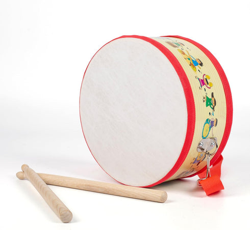 Set 3-5, Kids Drum with Adjustable Strap: Toddler Musical Instrument for Ages Wearable Drum Kit with Drumsticks