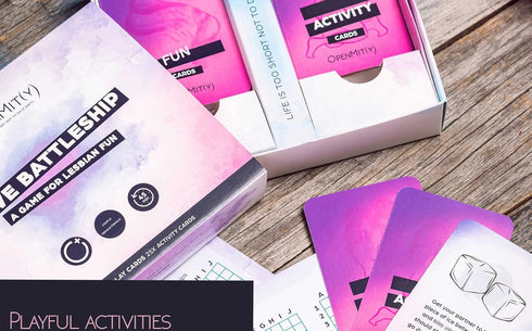 OpenMity Love Battleship Game for Lesbian Couples - Fun Date Night Ideas