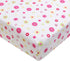 Generic -3 Pack- 28x52 Inches, Floral Butterfly Crib Fitted Sheet for Girls Pink,Floral Baby Sheets for Standard Crib