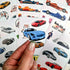 100Pcs Race Car Stickers for Kids, Racing Decals and Party Favors for Race Car Birthday Decorations