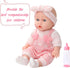 12" Set Box,12 Inch Playset 3+ UZIDBTO Baby Doll with Clothes and Accessories in Gift Baby Care Game with Pacifier