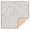 EtherSpher Pastel Grey Animal Print Large Non-Slip Foldable Baby Play mat for Indoor