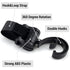 2 Pack Stroller Hooks, 360 Degree Rotatable Hanging Clips for Mommy, Multipurpose Stroller Clip Straps (Black)