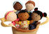 Basket of Buddies 8" Plush Diversity Dolls | Set of 5 Multicultural Toddler Dolls