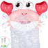 Gigilli Crab Baby Bath Toys, Rechargeable Bath Bubble Machine for Toddlers, Automatic Shower Bathtub Bubble Maker