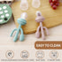 2 Pack 3 Pack 3 PandaEar Baby Breastmilk Popsicle Molds & Baby Fruit Food Feeder Pacifier, Baby Fruit Food Feeder