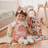 7 Set 17-22 Inch Set, BABESIDE Pcs Reborn Doll Accessories for Dolls, Feeding and Care Including Diaper Bag, Great