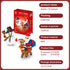 Christmas Building Block Set, 2024 Santa Claus and Snowman Character Set, 720 Pieces for Kids Over 9
