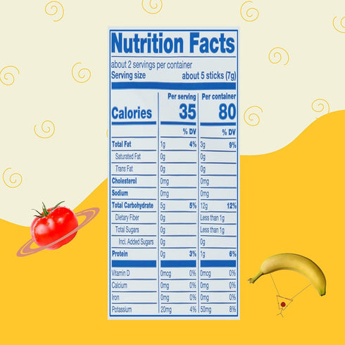 Earth's Best Organic Baby Food, Dissolvable Teething Snack, Strawberry Banana Crunchy Sticks, .56 oz Pack (Pack of 5)