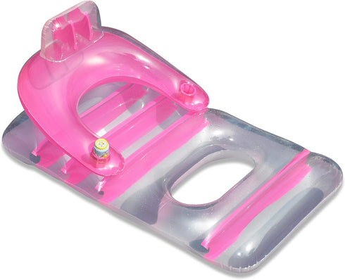 Swimline Deluxe Lounge Chair - Pink or Blue