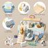 1 1-3 Joyreal Wooden Noah's Ark Toy for Year Old Baby Boy and Girl Baptism Gift - Neutral Color Montessori Educational