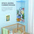 GGUO Hammock Corner Stuffed Animal Storage Net - Stuffed Animals Holder with Lights - Plush Organizer Hanging Stuffed