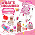 Set Playset 3 4 5 6 Baby Doll Toys with Stroller, Crib, Dining Chair, Realistic Doll Accessories for Kids Pretend Play