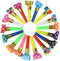 30 Pcs Colorful Party Blower, Musical Blowouts Whistles for Funny Party Noisemakers and Supplies