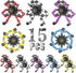 Szcuelz Easter Basket Stuffers Transformable Fidget Spinner for Kids and Adults,Deformable Chain DIY