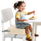 OPZAVYA Toddler Booster Seat for Dining Table and Kitchen Chair Adjustable Safety Straps,