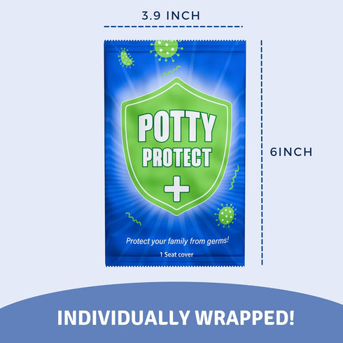 20 Pack Extra Large Disposable Toilet Seat Cover (Boho) – Ideal Travel Toilet Covers for Kids and Adults