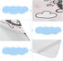 miaozhen 28 52 Inches Waterproof Cooling Baby Mattress x Washable Peach Cartoon Lion Cute Bed Pads for Baby Toddler