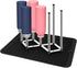 Enprotty Stainless Steel Bottle Drying Rack with Non-Slip Silicone Mat Foldable Water Bottles