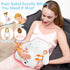Microwave Heating Pad for Dogs, Heatable Stuffed Animals for Cramps Pain Relief, Cute Soft Cozy Pillow Plush Gifts for