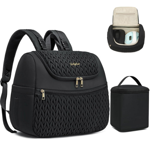 Qualyphant Breast Pump Bag for Spectra S1/S2 & Medela Insulated Cooler Bag,