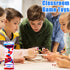 12 Pack SUNPROUND Liquid Motion Bubbler Sensory Toys, Liquid Timer Desktop Colorful Hourglass Liquid Bubbler, Small