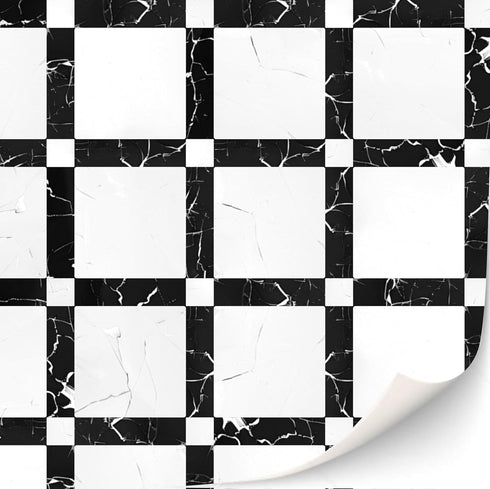 TexturKontor 3 Sheets Self Adhesive Floor Tiles for Dollhouse 1:12 Scale (Chenonceau)