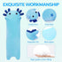 Long Soft Axolotl Stuffed Animals, Cute 50cm Plush Pillow Gifts for Kids Girlfriend (Blue)