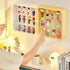 Clear Display Case for Figures - Wall-Mounted Doll Storage Box Cabinet Organizer for Collectibles Action Figures