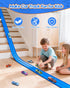 15 3 6 1/64 Ft Flexible Car Tracks for Kids Age Up, Race Track with Toy Cars, Flex Track Compatible Diecast Cars