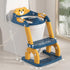 kimitimi 2-in-1 Potty Training Seat with Step Stool for Toddlers - Upgrade Toilet Seat Toilet Ladder for Kids Children