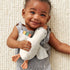 Itzy Ritzy Huggable Lovey Soft Plush Baby Comfort Toy & Snuggle Companion with Sensory Ribbons - Machine Washable