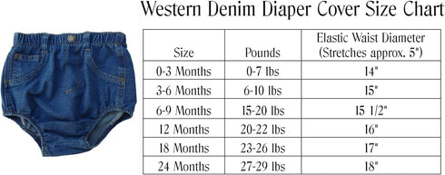 Denim Diaper Cover