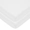 American Baby Company 2 Pack 100% Natural Cotton Fitted Pack and Play Sheets 39" x 27", White, Soft & Breathable